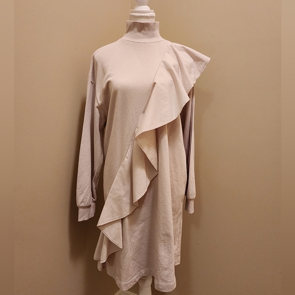 Zara Ruffle Minidress - Picture 2 of 4